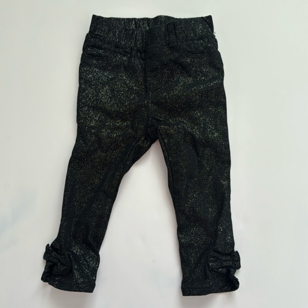 Gap Kids Toddler Girl’s‎ Glittery Black Jeggings Size 2T